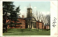 Chapel and Dormitory, Amherst College Postcard