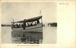 Lake Nipmuc Park - The Launch Postcard