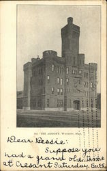 The Armory Worcester, MA Postcard Postcard Postcard