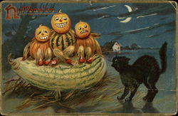 Halloween Postcard Postcard Postcard