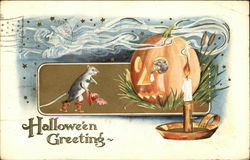 Halloween Greeting - Mice Postcard Postcard Postcard