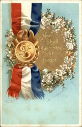 Nor Shall Their Story be Forgot Memorial Day Postcard Postcard Postcard