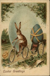 Easter Greetings Postcard