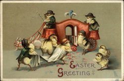 Easter Greeting Postcard