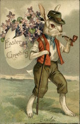 Easter Greeting Postcard