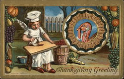 Thanksgiving Greeting Postcard