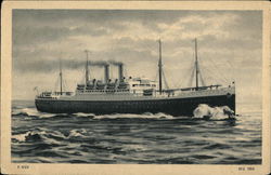 Hamburg-Amerika Line Postcard