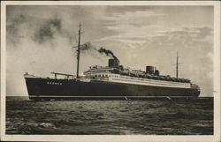 Norddeutscher Lloyd Shipping Company, "Bremen" Oceanliner Postcard