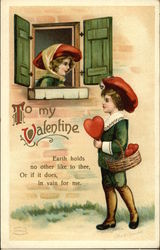 To My Valentine Postcard