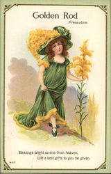 Golden Rod-Precaution Postcard