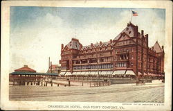 Chamberlin Hotel, Old Point Comfort, VA Postcard