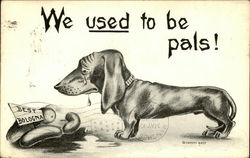 We Used To Be Pals Postcard