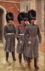 The Scots Guards Tuck's Oilette Series Postcard Postcard Postcard