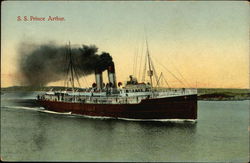 S. S. Prince Arthur Steamers Postcard Postcard Postcard