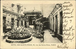 Hotel des Saints-Peres, 65, rue des Saints-Peres, Paris Postcard