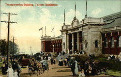 Transportation Building, Toronto Exhibition Postcard