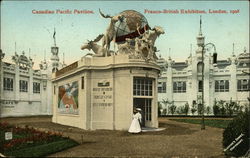 Canadian Pacific Pavilion, Franco-British Exhibition, London, 1908 Exposition Postcard Postcard Postcard