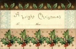 A Bright Christmas Postcard