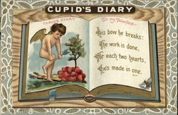 Cupid's Diary Postcard Postcard Postcard