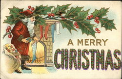 A Merry Christmas Postcard