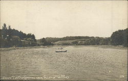 Down the Old Channel near Valley of the Pines Montague, MI Postcard Postcard Postcard