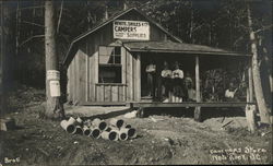 Campers Store - "Fire Insurance" Postcard