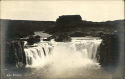 View of Twin Falls Postcard