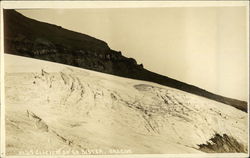 Glacier on South Sister Oregon Postcard Postcard Postcard