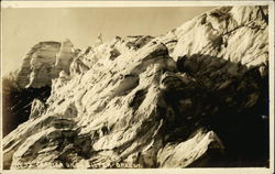 Glacier on South Sister Oregon Postcard Postcard Postcard