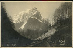 Mount Index in the Cascade Range Postcard