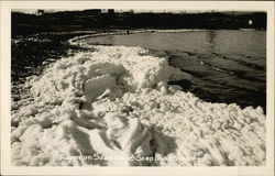 Foam on Soap Lake Postcard