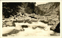 Tumwater Canyon - Stevens Pass Highway Postcard