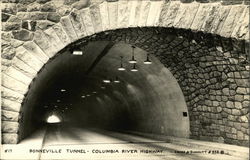 Bonneville Tunnel -- Columbia River Highway Oregon Postcard Postcard Postcard