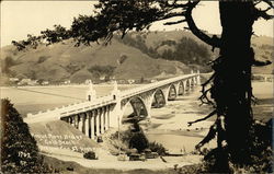 Rogue River Bridge Gold Beach, OR Postcard Postcard Postcard