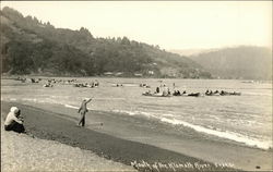 Mouth of the Klamath River Requa, CA Postcard Postcard Postcard