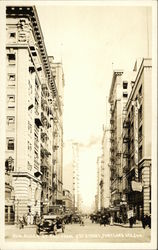 Alder Street East from 6th Street Portland, OR Postcard Postcard Postcard