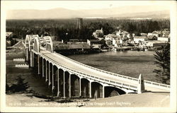 Siuslaw Bridge Florence, OR Postcard Postcard Postcard