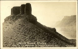 Hell's Smoke Stacks Postcard