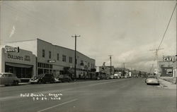 Street Scene Gold Beach, OR Postcard Postcard Postcard