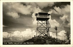 Shaffer Look-out over Lake Pend Oreille Idaho Postcard Postcard Postcard