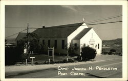 Camp Joseph H. Pendelton - Post Chapel Postcard