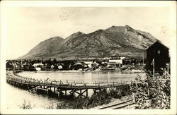 Radial Bridge Yukon Canada Yukon Territory Postcard Postcard Postcard