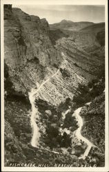 Fishcreek Hill, Apache Trail Arizona Postcard Postcard Postcard