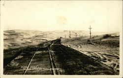 Plank road on the Old Spanish Trail Highway Postcard