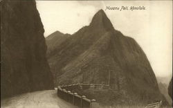 Nuuanu Pali Postcard