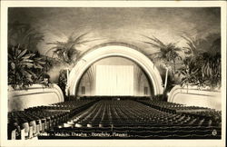 Waikiki Theatre - Interior Honolulu, HI Postcard Postcard Postcard