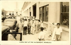 Aloha Day At The Waterfront Honolulu, HI Postcard Postcard Postcard