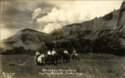 Boulder Mountain, Valley Ranch Postcard