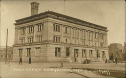 Street View of Post Office Cheyenne, WY Postcard Postcard Postcard