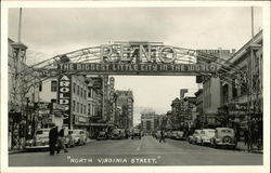 North Virginia Street Reno, NV Postcard Postcard Postcard